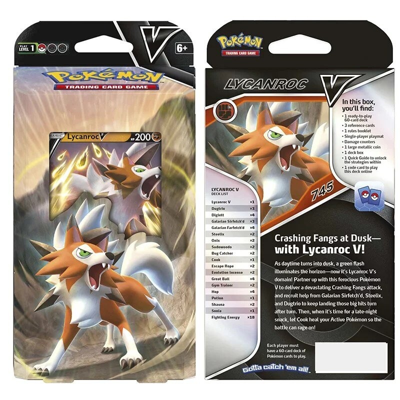 Колода Pokemon TCG Колода Lycanroc, 60 карт
Колода Pokemon TCG Колода Lycanroc, 60 карт
