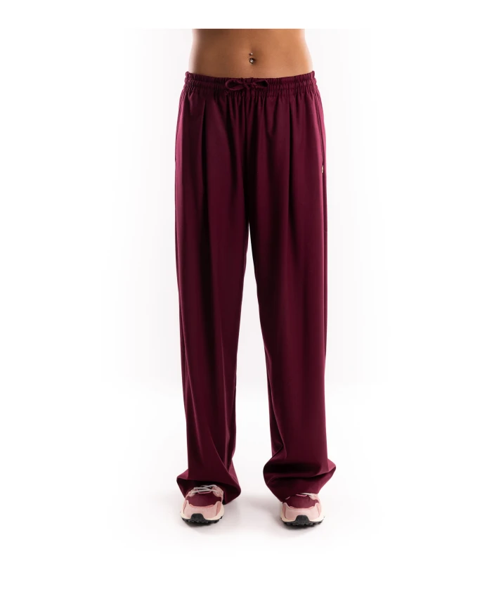 Бордовые брюки-палаццо Hinnominate, красный
Бордовые брюки-палаццо Hinnominate, красный