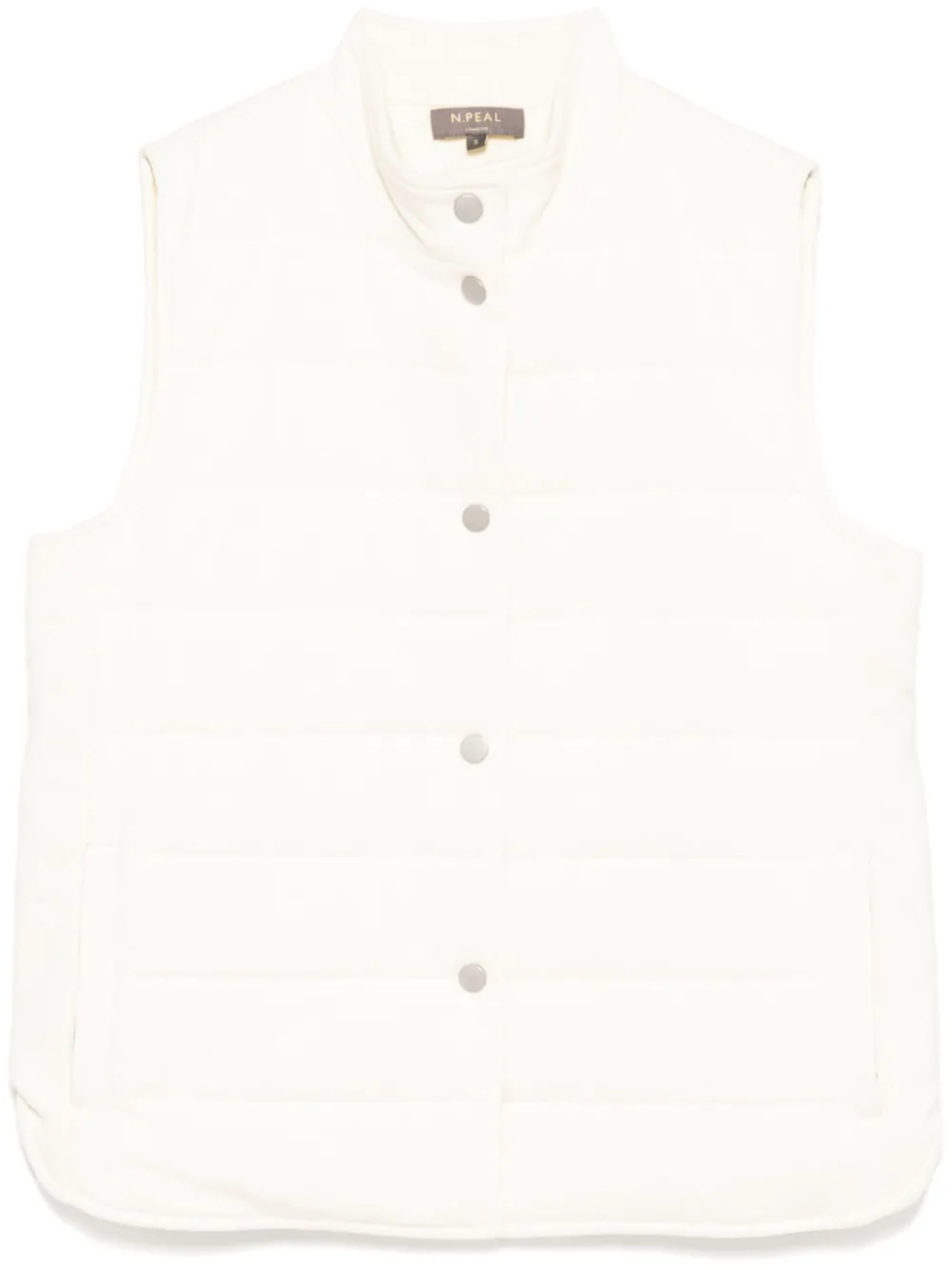 N.Peal стеганый жилет Button Through, белый
N.Peal стеганый жилет Button Through, белый
