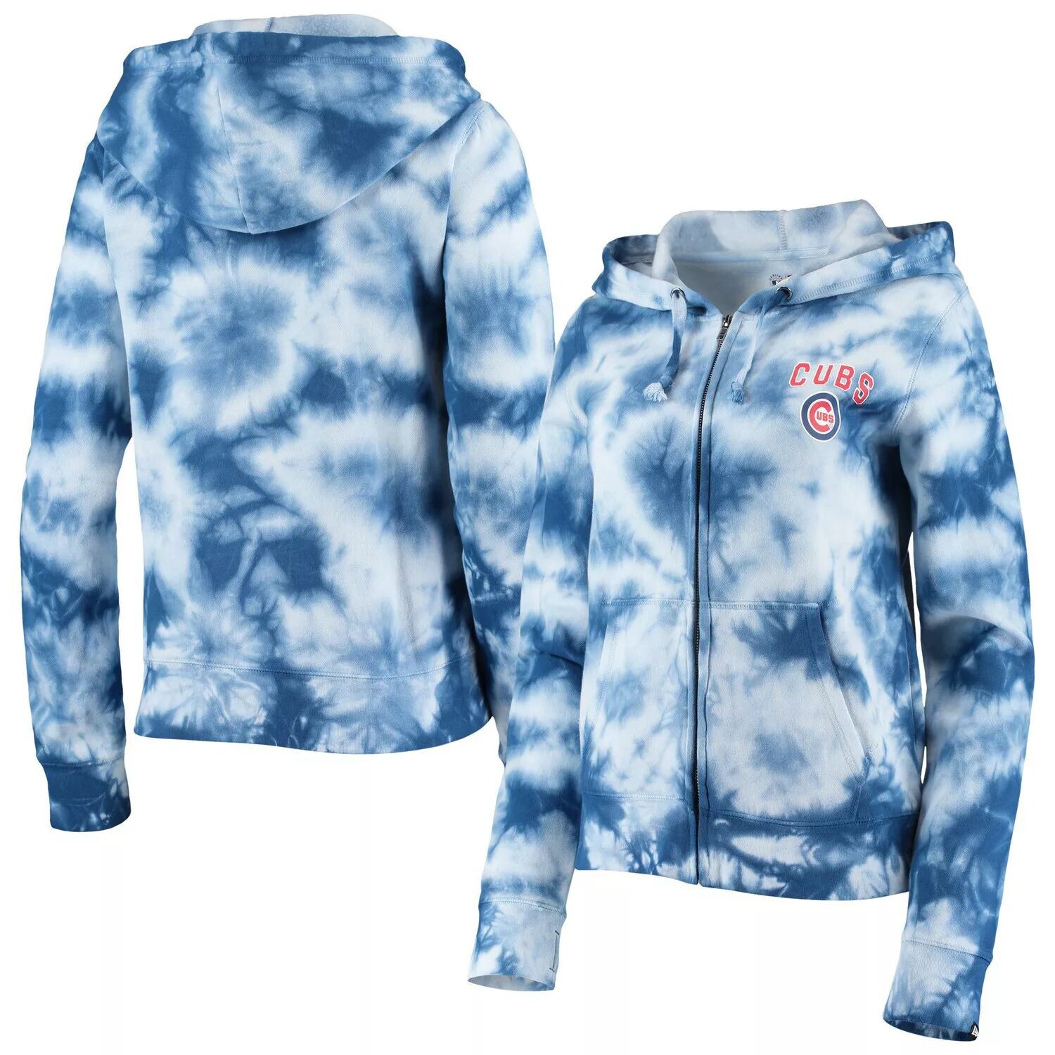 Женская флисовая толстовка с молнией во всю длину New Era Royal Chicago Cubs Tie-Dye New Era
Женская флисовая толстовка с молнией во всю длину New Era Royal Chicago Cubs Tie-Dye New Era
