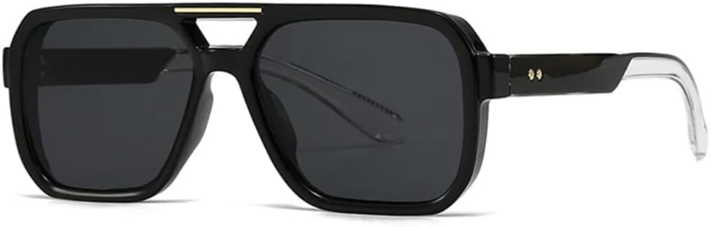 Модные солнцезащитные очки с двойной перемычкой, квадратной формы, женские, в стиле ретро, с заклепками, солнцезащитные очки UV400 для мужчин, для активного отдыха, с градиентным покрытием UATXTAU, Black Clear Gray
Модные солнцезащитные очки с двойной перемычкой, квадратной формы, женские, в стиле ретро, с заклепками, солнцезащитные очки UV400 для мужчин, для активного отдыха, с градиентным покрытием UATXTAU, Black Clear Gray