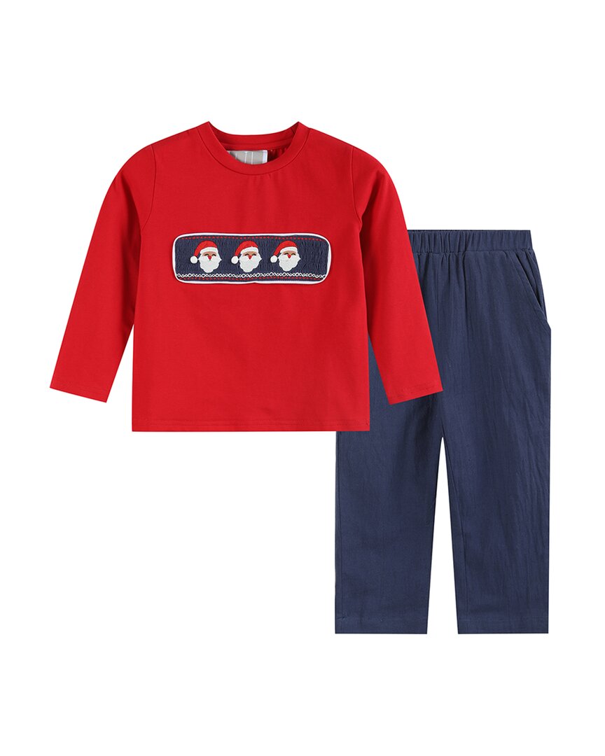 Комплект из рубашки и брюк Lil Cactus Santa, красный
Комплект из рубашки и брюк Lil Cactus Santa, красный