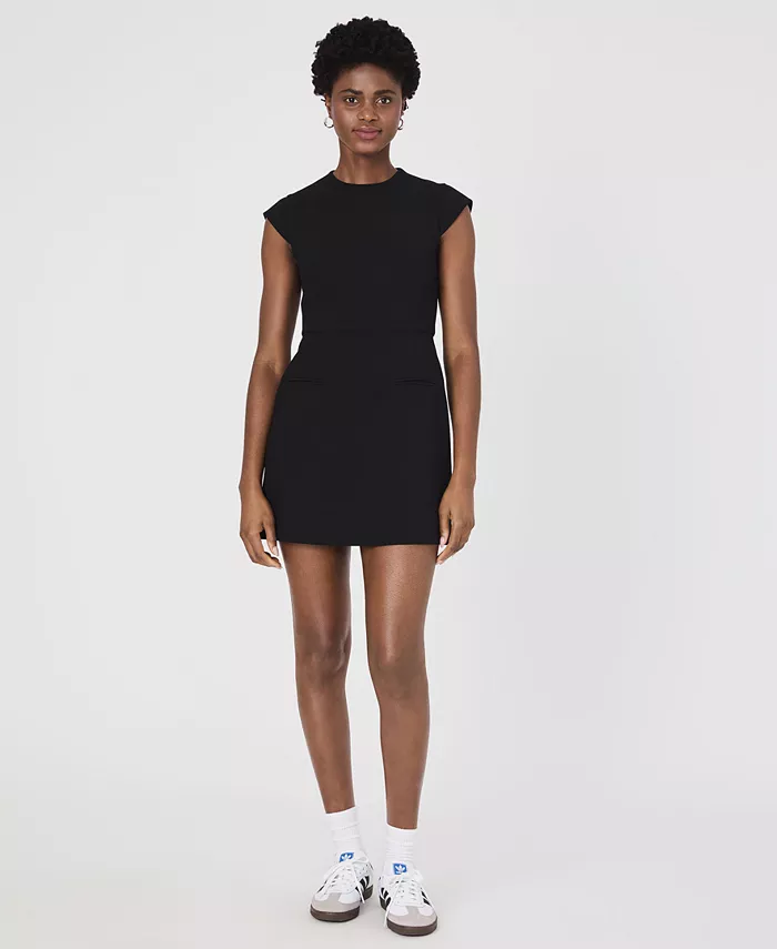 Женское платье Whisper с воротником-стойкой и рукавами-крылышками French Connection, черный
Женское платье Whisper с воротником-стойкой и рукавами-крылышками French Connection, черный