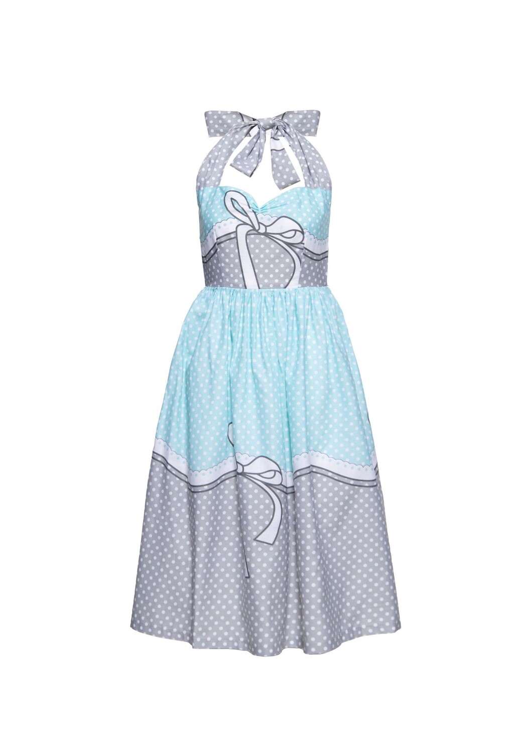 Летнее платье в горошек QUEEN KEROSIN, серый
Летнее платье в горошек QUEEN KEROSIN, серый