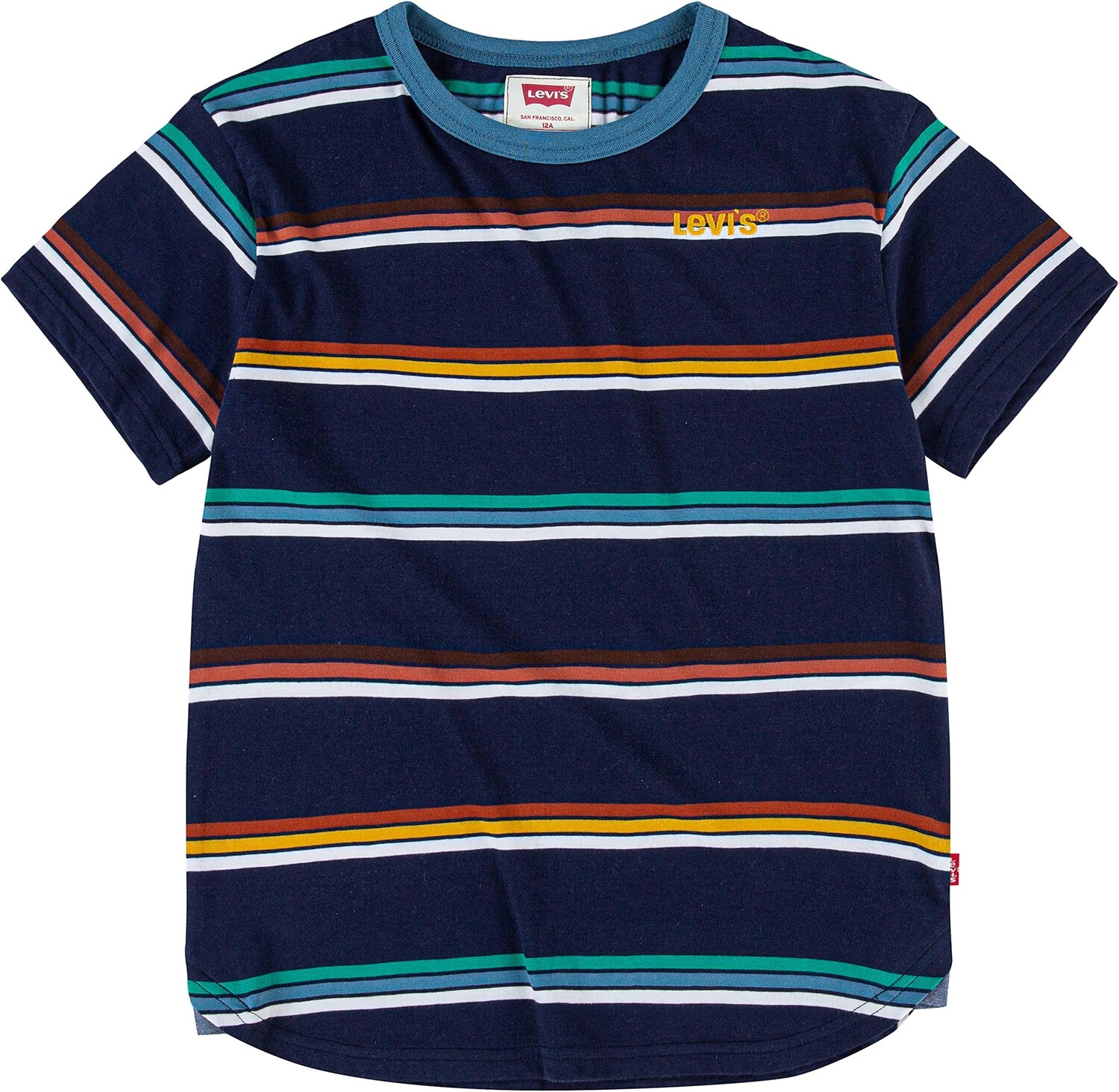 Футболка Levi'S Striped Ringer Tee Shirt, цвет Peacoat 
Футболка Levi'S Striped Ringer Tee Shirt, цвет Peacoat