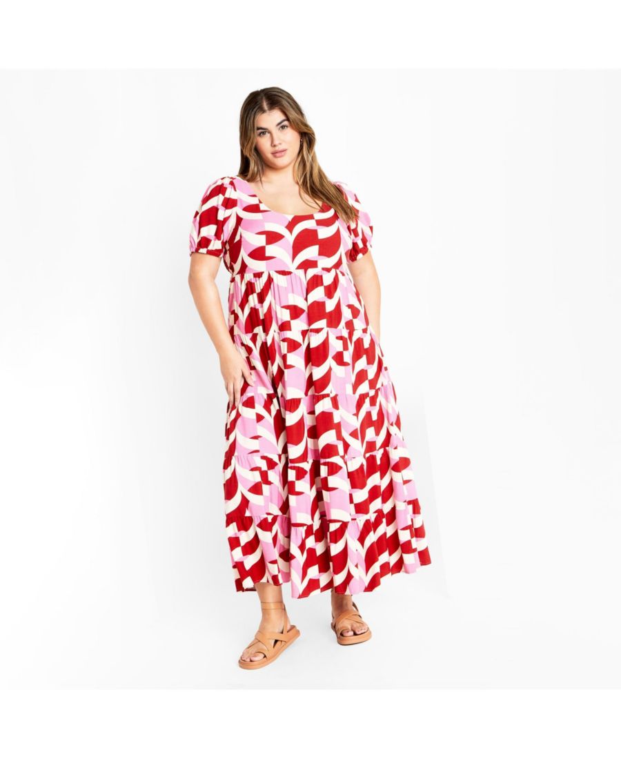 Женское платье Mila с принтом CITY CHIC, Print
Женское платье Mila с принтом CITY CHIC, Print