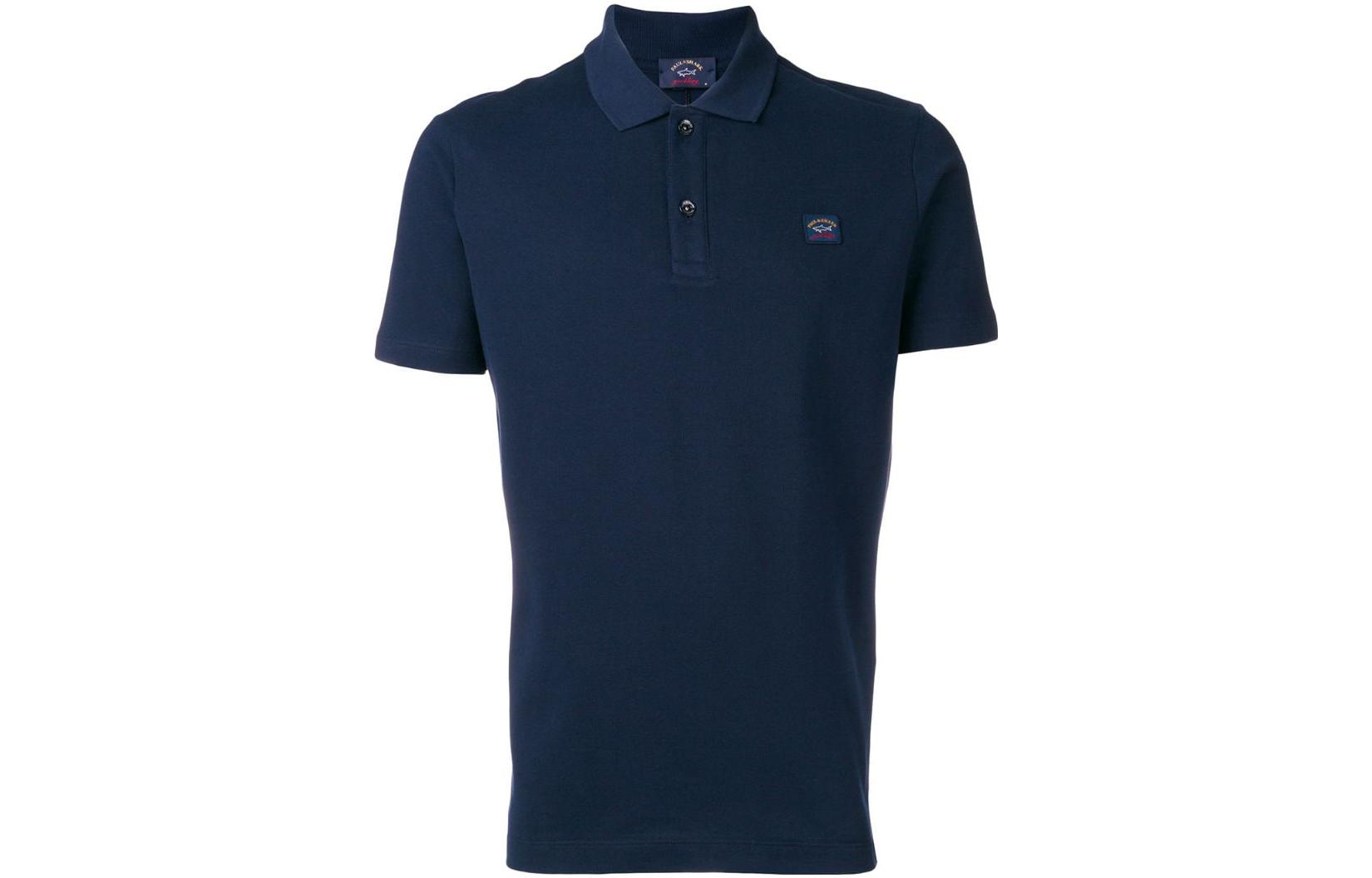 Футболка-поло из органического хлопка с аппликацией логотипа Paul & Shark, синий
Футболка-поло из органического хлопка с аппликацией логотипа Paul & Shark, синий