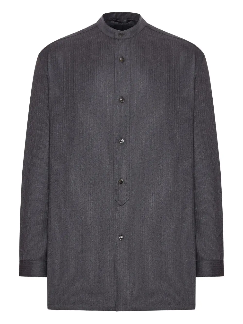 Шерстяная рубашка с воротником-стойкой GIORGIO ARMANI, серый
Шерстяная рубашка с воротником-стойкой GIORGIO ARMANI, серый