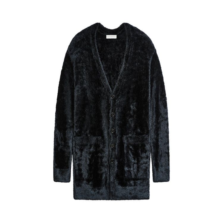 Кардиган Dries Van Noten Velvet Viscose Cardigan, Navy
Кардиган Dries Van Noten Velvet Viscose Cardigan, Navy