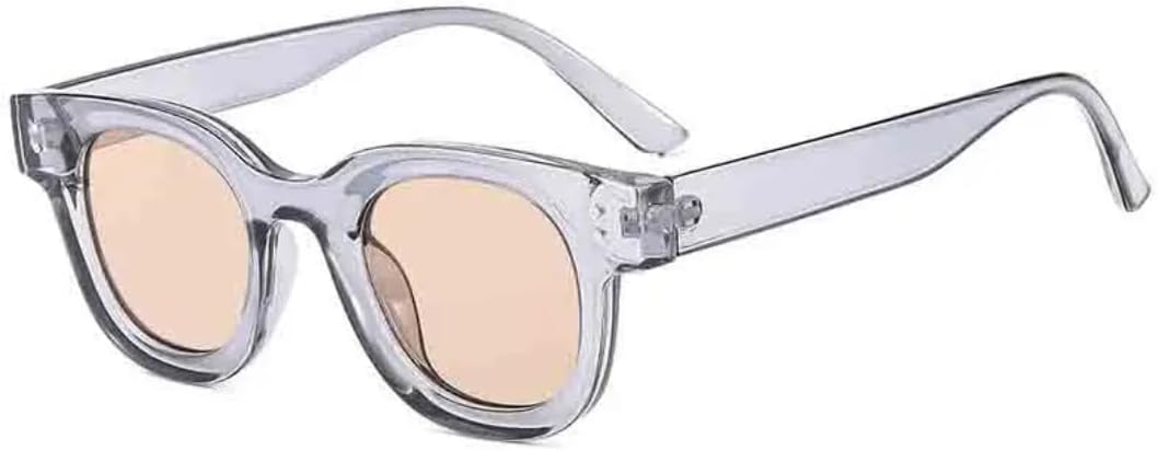 Классические винтажные круглые солнцезащитные очки с заклепками для женщин и мужчин, модные популярные солнцезащитные очки для активного отдыха, очки с защитой от УФ-излучения UV400 VVTWSSW, Gray Tea
Классические винтажные круглые солнцезащитные очки с заклепками для женщин и мужчин, модные популярные солнцезащитные очки для активного отдыха, очки с защитой от УФ-излучения UV400 VVTWSSW, Gray Tea