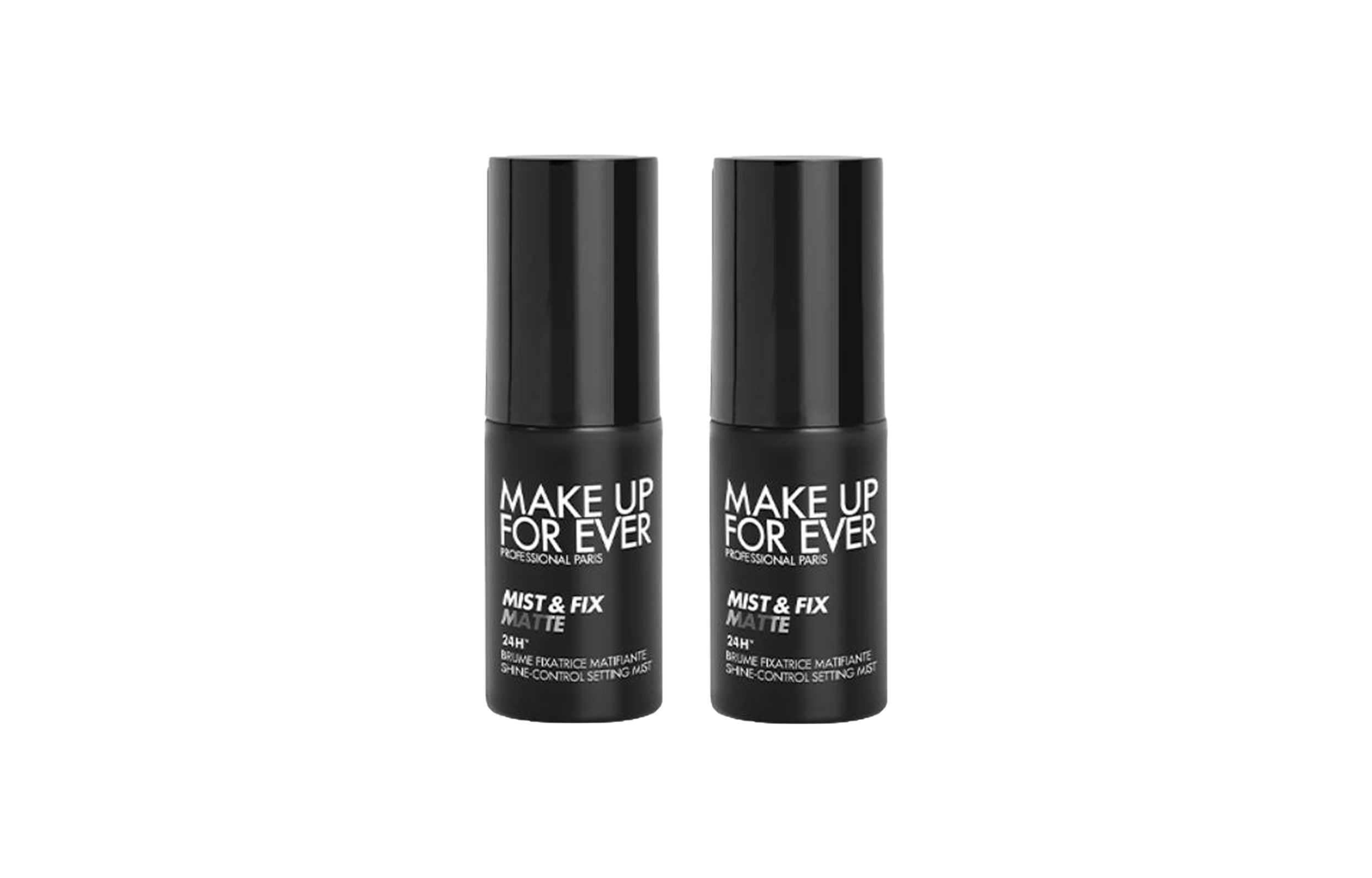 Набор пробников спреев для фиксации макияжа Matte Oil Control, Hydrating, Refreshing MAKE UP FOR EVER, 10ml*2
Набор пробников спреев для фиксации макияжа Matte Oil Control, Hydrating, Refreshing MAKE UP FOR EVER, 10ml*2