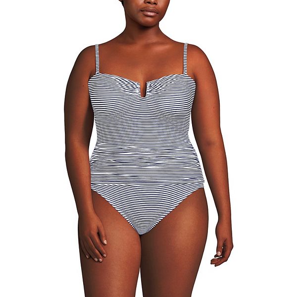 Plus size U-образный многовариантный топ для купальника Lands' End, Navy Mini Stripe, Синий, Plus size U-образный многовариантный топ для купальника Lands' End, Navy Mini Stripe
Plus size U-образный многовариантный топ для купальника Lands' End, Navy Mini Stripe, Синий, Plus size U-образный многовариантный топ для купальника Lands' End, Navy Mini Stripe