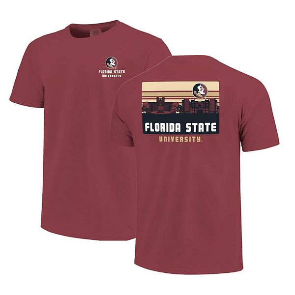 Мужская футболка garnet florida state seminoles в полоску с силуэтом кампуса Image One
Мужская футболка garnet florida state seminoles в полоску с силуэтом кампуса Image One