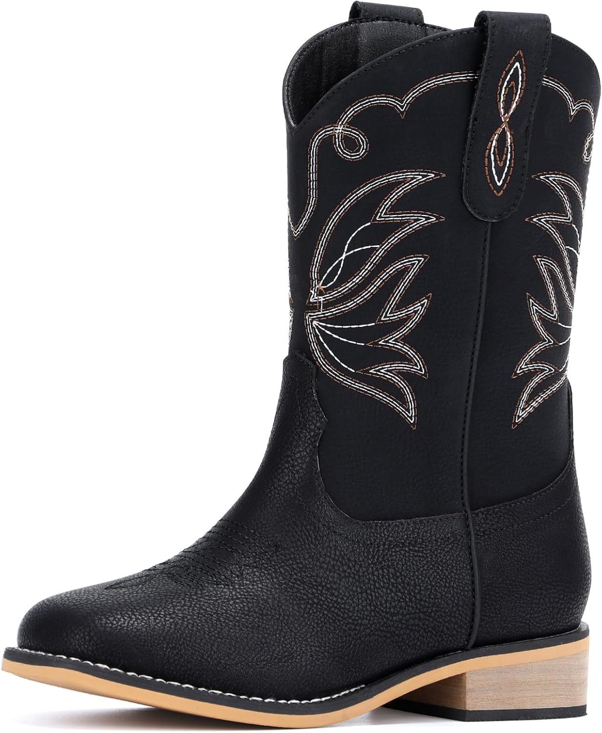 Детские ковбойские сапоги WOKOOT для мальчиков и девочек, квадратный носок, вестерн, для малышей, ковбойские сапожки до середины голени из кожи, стильные для вечеринок и езды, черный/угольный
Детские ковбойские сапоги WOKOOT для мальчиков и девочек, квадратный носок, вестерн, для малышей, ковбойские сапожки до середины голени из кожи, стильные для вечеринок и езды, черный/угольный