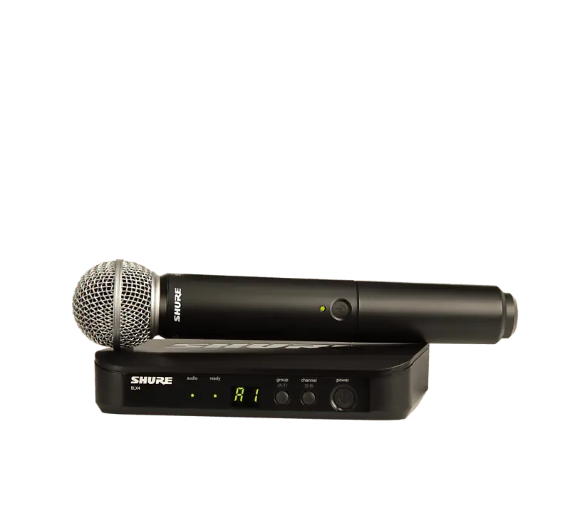 Микрофон Shure BLX24/SM58 Wireless Vocal System with SM58
Микрофон Shure BLX24/SM58 Wireless Vocal System with SM58
