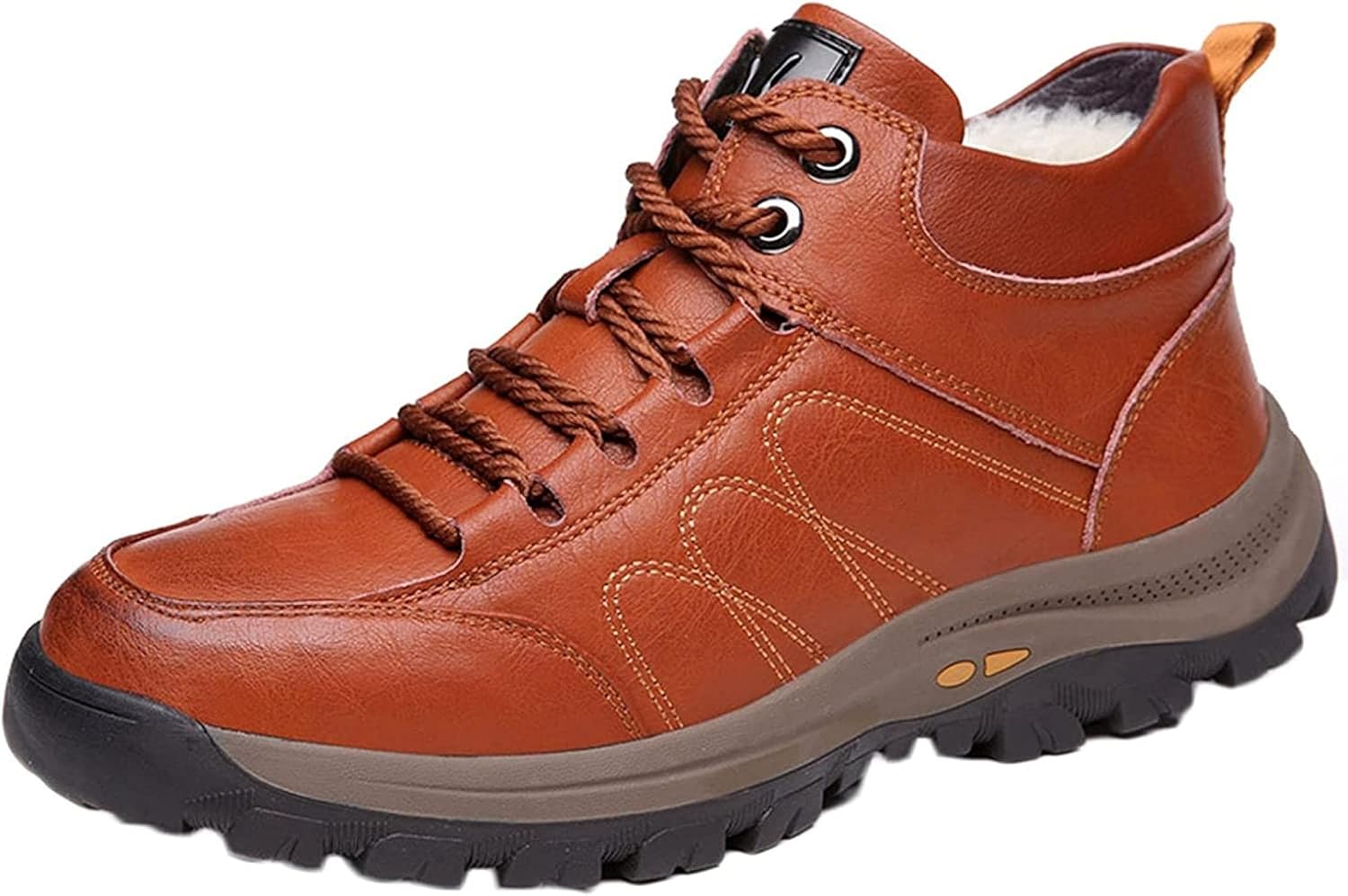 Мужские ботинки Yiozoi до щиколотки, зимние, для улицы, водонепроницаемые, классические повседневные ботинки на шнуровке, высокие, теплые, с плюшевым утеплителем, для снега, коричневый
Мужские ботинки Yiozoi до щиколотки, зимние, для улицы, водонепроницаемые, классические повседневные ботинки на шнуровке, высокие, теплые, с плюшевым утеплителем, для снега, коричневый