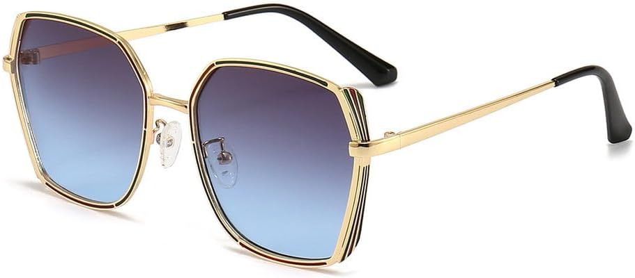 Женские металлические солнцезащитные очки, модный стиль, авангард, подиумные солнцезащитные очки, легкий и роскошный тренд, солнцезащитный козырек UV400 HVTVTLA, Gray Blue
Женские металлические солнцезащитные очки, модный стиль, авангард, подиумные солнцезащитные очки, легкий и роскошный тренд, солнцезащитный козырек UV400 HVTVTLA, Gray Blue