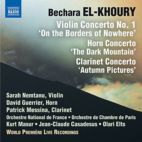 CD диск El-Khoury / Nemtanu / Guerrier / Messina: Violin Horn & Clarinet Cons
CD диск El-Khoury / Nemtanu / Guerrier / Messina: Violin Horn & Clarinet Cons