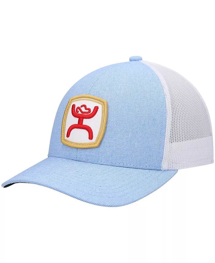 Мужская светло-голубая, белая кепка Zenith Trucker Snapback Hooey
Мужская светло-голубая, белая кепка Zenith Trucker Snapback Hooey