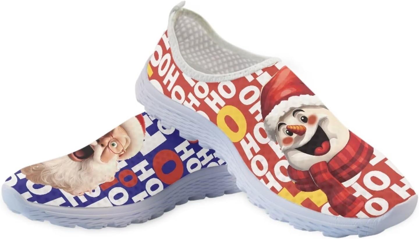 Легкие водные туфли Binienty для мужчин и женщин с принтом, для дома и улицы, с воздушной сеткой, повседневные аква-обувь, босоножки без шнурков, Santa Claus Snowman
Легкие водные туфли Binienty для мужчин и женщин с принтом, для дома и улицы, с воздушной сеткой, повседневные аква-обувь, босоножки без шнурков, Santa Claus Snowman