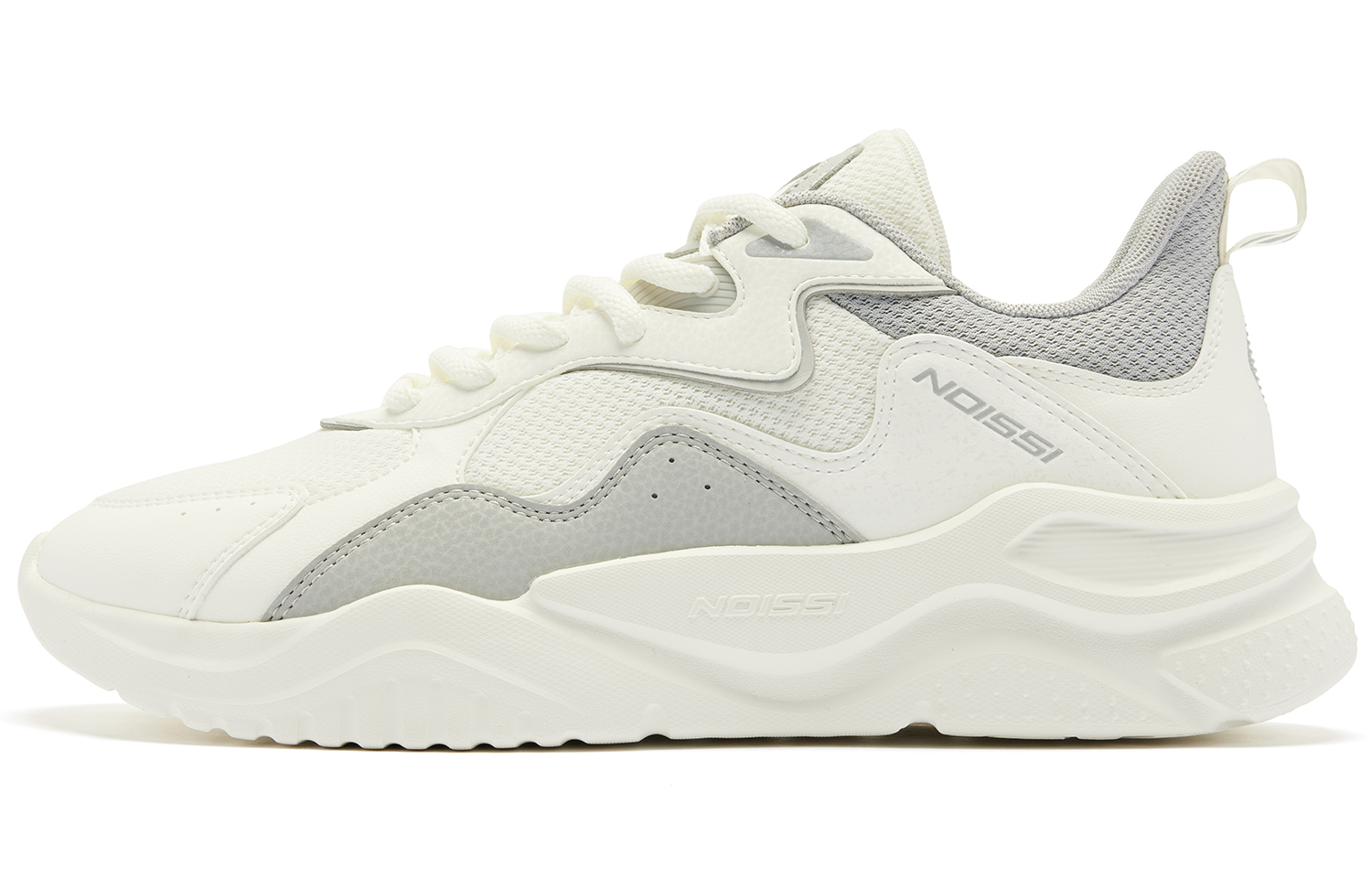 Легкие низкие повседневные кроссовки мужские бело-серые QIAODAN
Легкие низкие повседневные кроссовки мужские бело-серые QIAODAN