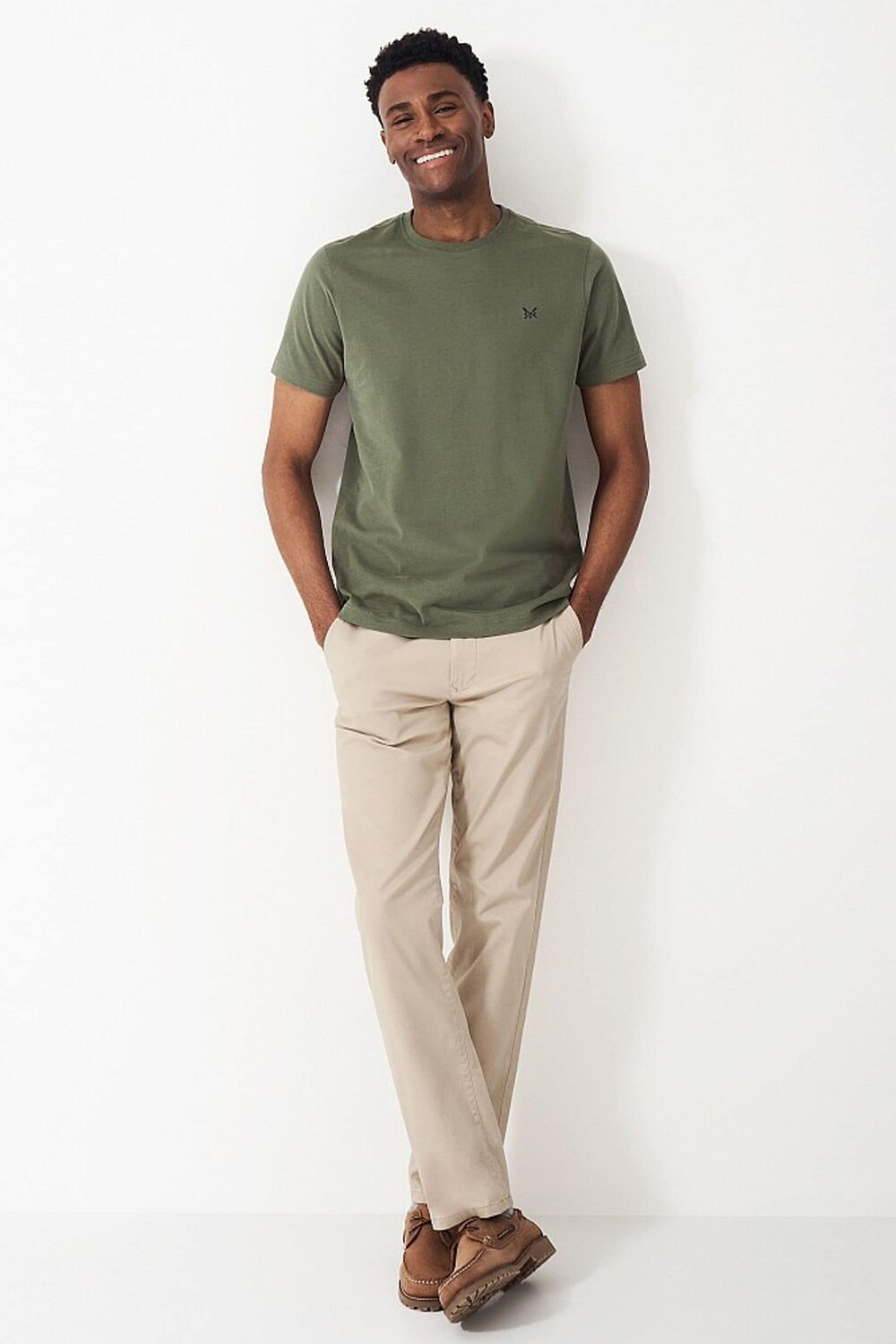 Классическая футболка из гладкого хлопка для экипажа Crew Clothing Company, зеленый
Классическая футболка из гладкого хлопка для экипажа Crew Clothing Company, зеленый