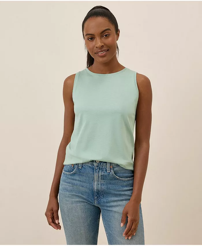 Женская майка с высоким воротом из мягкого органического хлопка Softspun Pact, синий
Женская майка с высоким воротом из мягкого органического хлопка Softspun Pact, синий