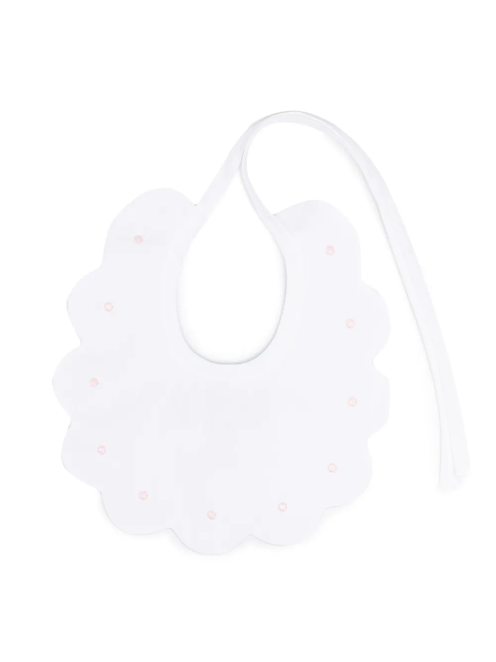 Нагрудник с фестонами Little Bear, белый
Нагрудник с фестонами Little Bear, белый