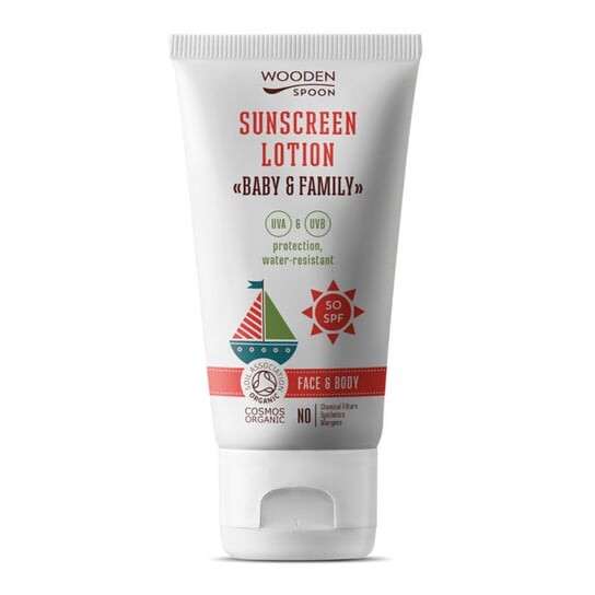 Солнцезащитный лосьон для всей семьи Wooden Spoon SPF 50, 150 мл БИО
Солнцезащитный лосьон для всей семьи Wooden Spoon SPF 50, 150 мл БИО