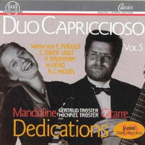 CD диск Angulo / Ueno / Baumann / Duo Capriccioso: Dedications 5: De Aires Antiguos / Spiral Dance
CD диск Angulo / Ueno / Baumann / Duo Capriccioso: Dedications 5: De Aires Antiguos / Spiral Dance