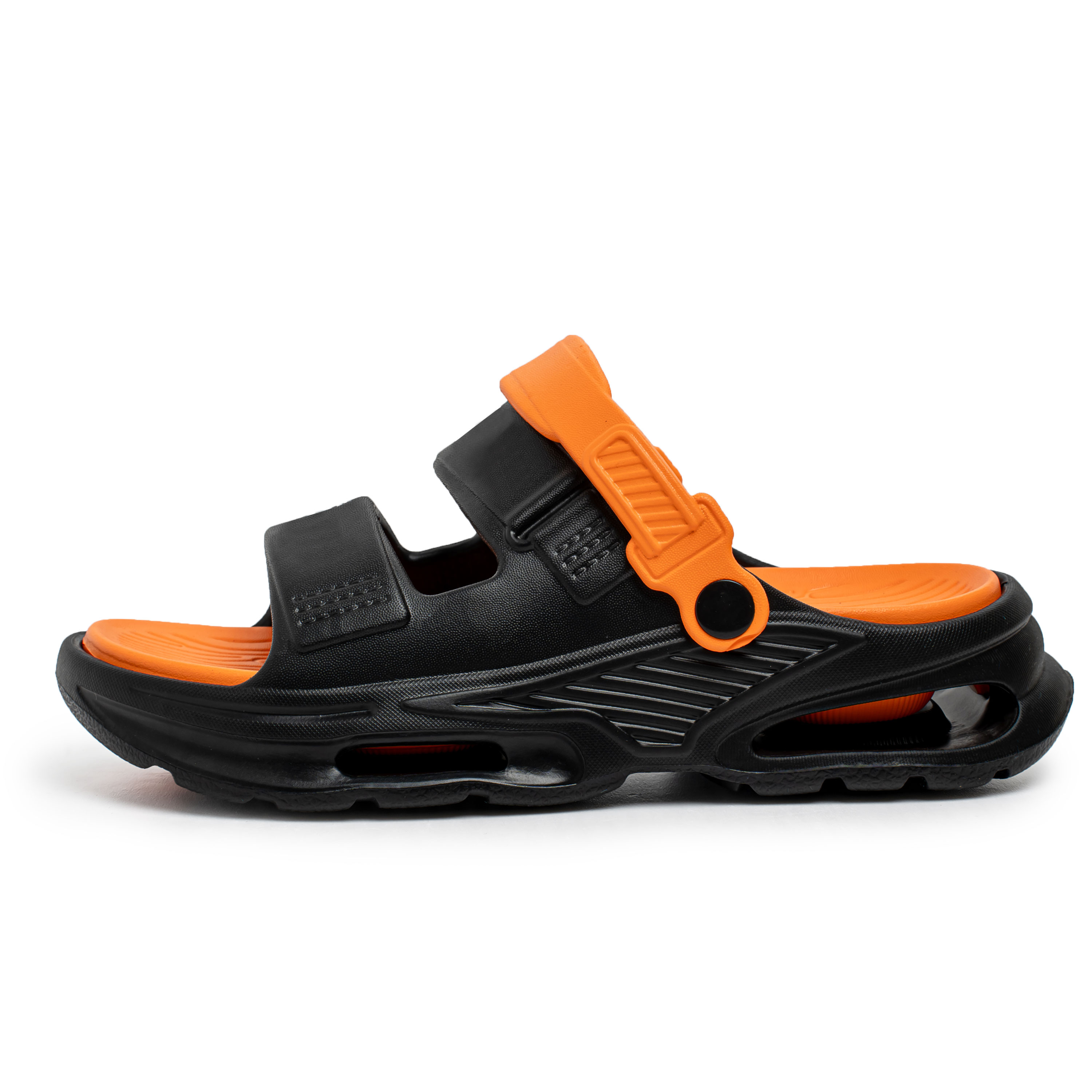 NANJIREN Пляжные сандалии мужские оранжево-коричнево-зелёные на чёрной подошве, цвет Black
NANJIREN Пляжные сандалии мужские оранжево-коричнево-зелёные на чёрной подошве, цвет Black