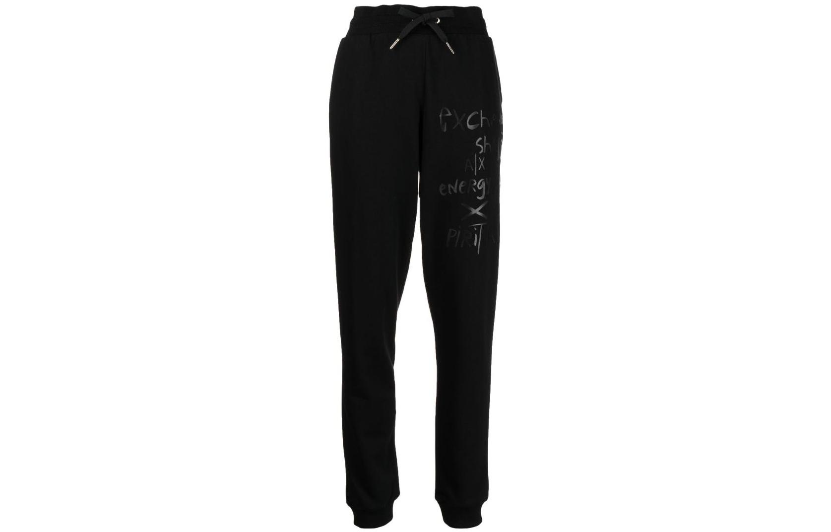 ARMANI EXCHANGE Вязаные спортивные штаны женские черные
ARMANI EXCHANGE Вязаные спортивные штаны женские черные