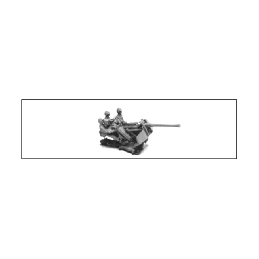 37-мм Flak 36 буксируемая, WWII Micro Armour - Germany - Self Propelled and Towed Flak Guns (1:285)
37-мм Flak 36 буксируемая, WWII Micro Armour - Germany - Self Propelled and Towed Flak Guns (1:285)