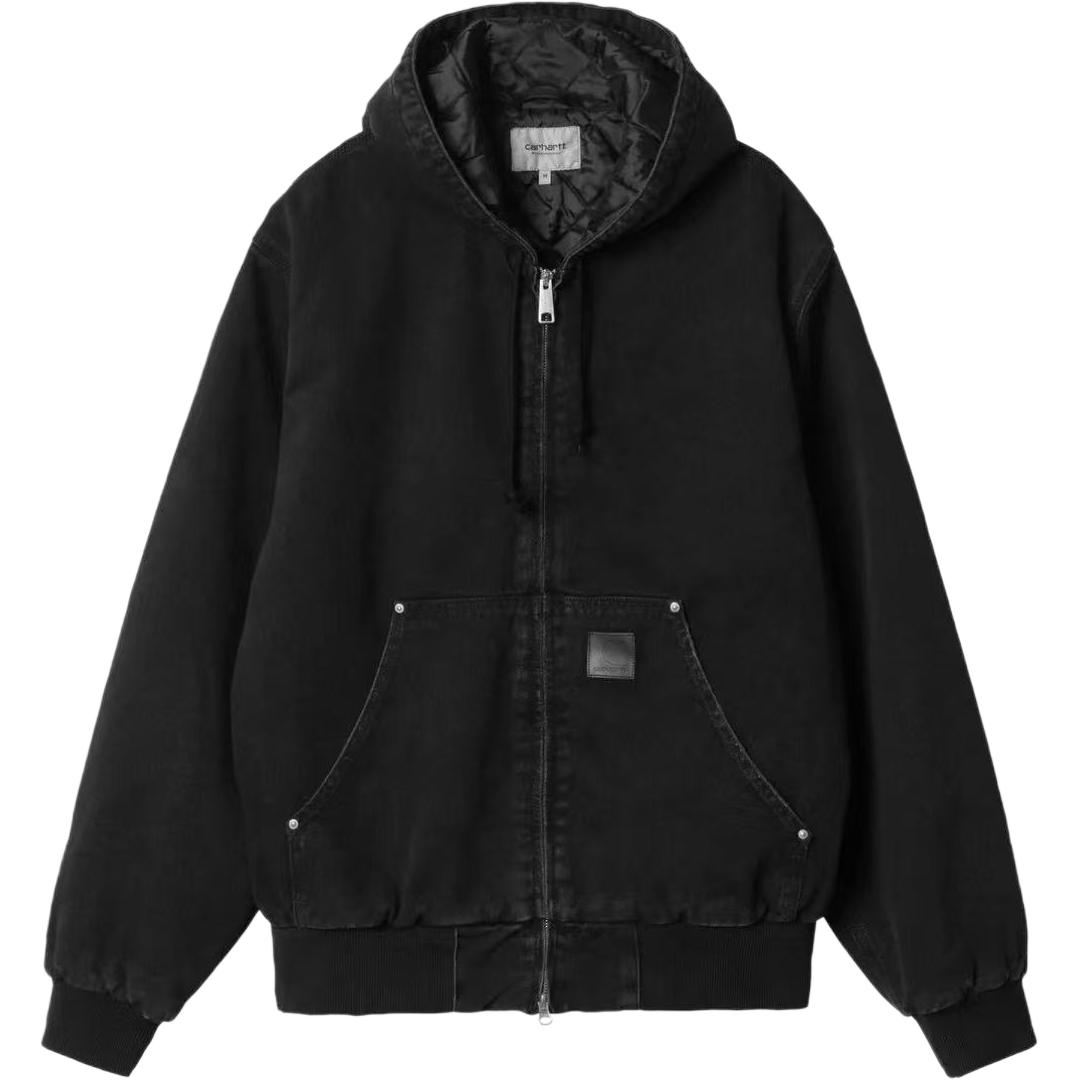 Carhartt WIP Активная куртка с заклепками, Black 
Carhartt WIP Активная куртка с заклепками, Black