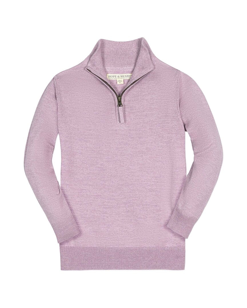 Худи с полузастежкой Hope & Henry, фиолетовый
Худи с полузастежкой Hope & Henry, фиолетовый