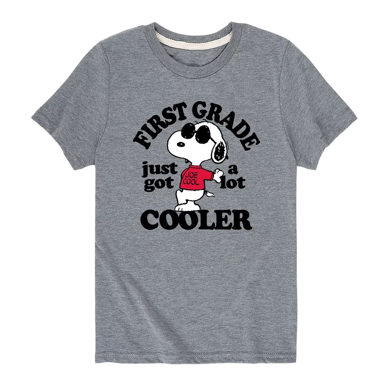 Футболка-холодильник с рисунком «Арахис» для мальчиков 8–20 лет, первый класс Licensed Character, серый
Футболка-холодильник с рисунком «Арахис» для мальчиков 8–20 лет, первый класс Licensed Character, серый