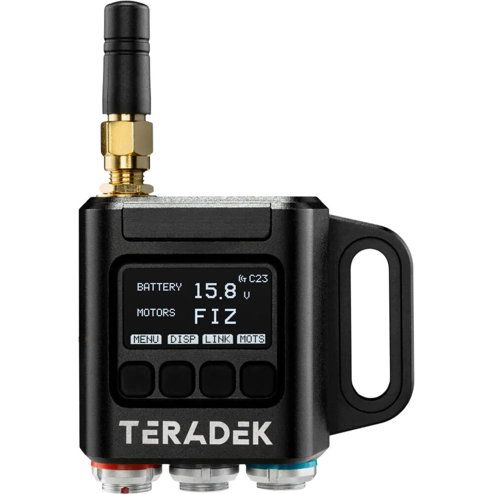 Teradek MDR.S Compact 3-Channel Lens Control Receiver 15-0049
Teradek MDR.S Compact 3-Channel Lens Control Receiver 15-0049