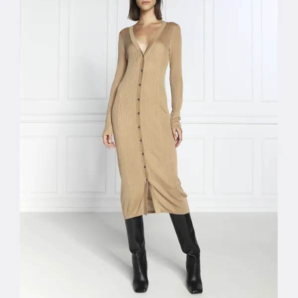 Платье с добавлением шелка Tommy Hilfiger, коричневый
Платье с добавлением шелка Tommy Hilfiger, коричневый