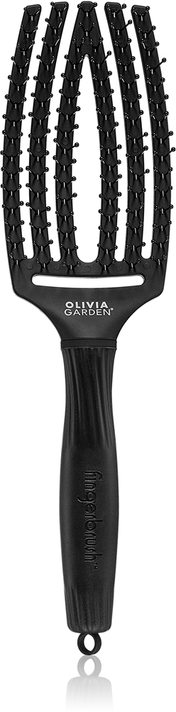 Плоская щетка для волос Fingerbrush с двойной щетиной для легкого распутывания Olivia Garden, 1 шт
Плоская щетка для волос Fingerbrush с двойной щетиной для легкого распутывания Olivia Garden, 1 шт