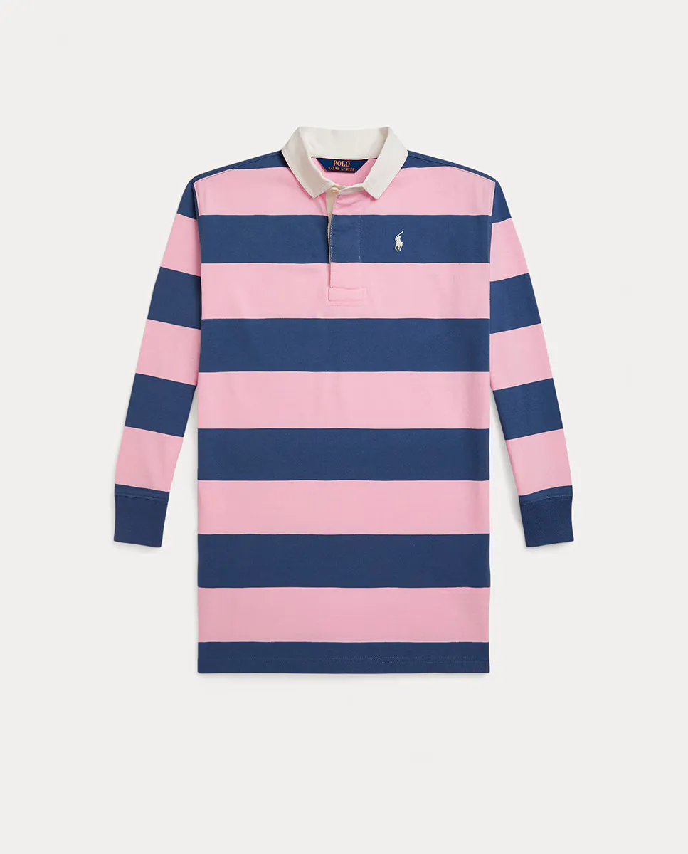 Детское платье в регбийном стиле из хлопка с принтом Polo Ralph Lauren, мультиколор
Детское платье в регбийном стиле из хлопка с принтом Polo Ralph Lauren, мультиколор
