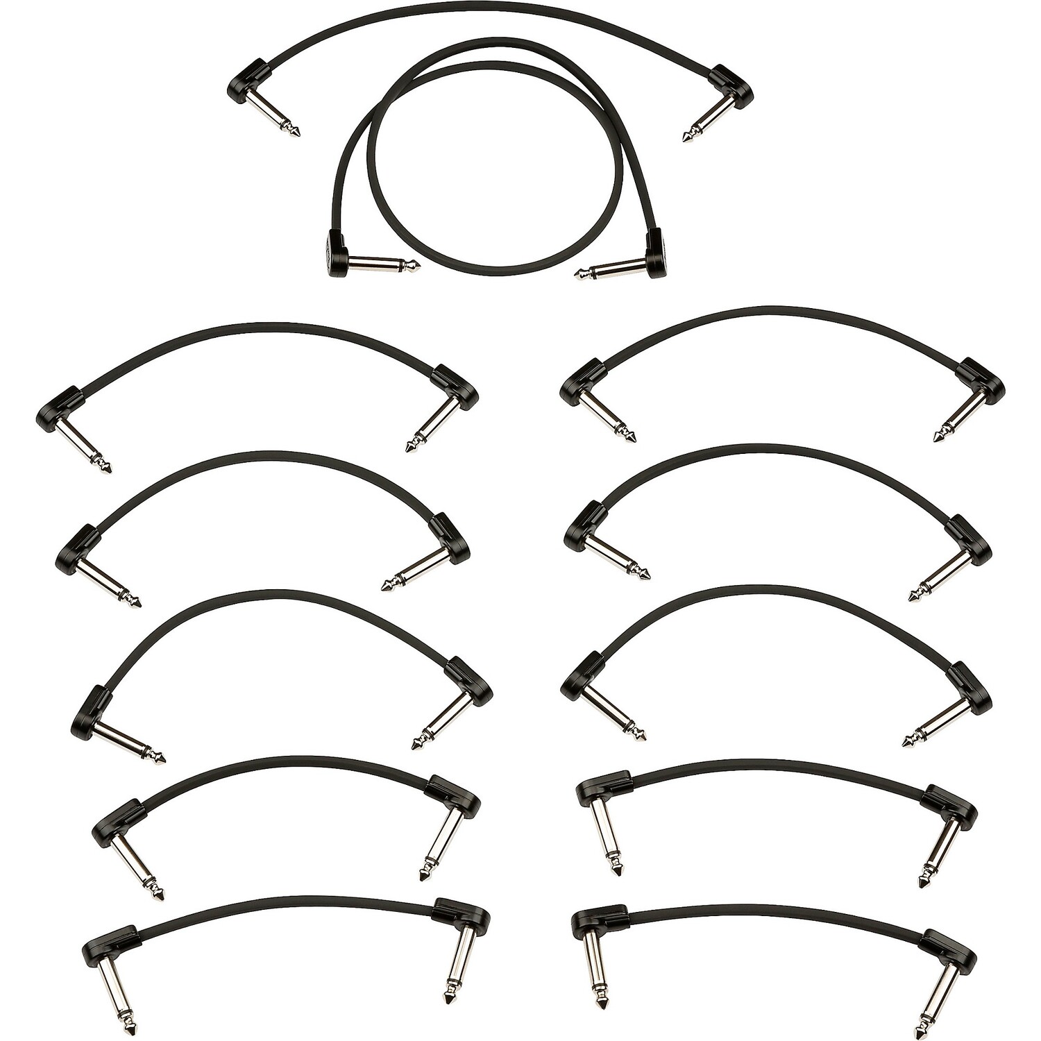 Комплект патч-кабелей Fender Blockchain, средний черный
Комплект патч-кабелей Fender Blockchain, средний черный