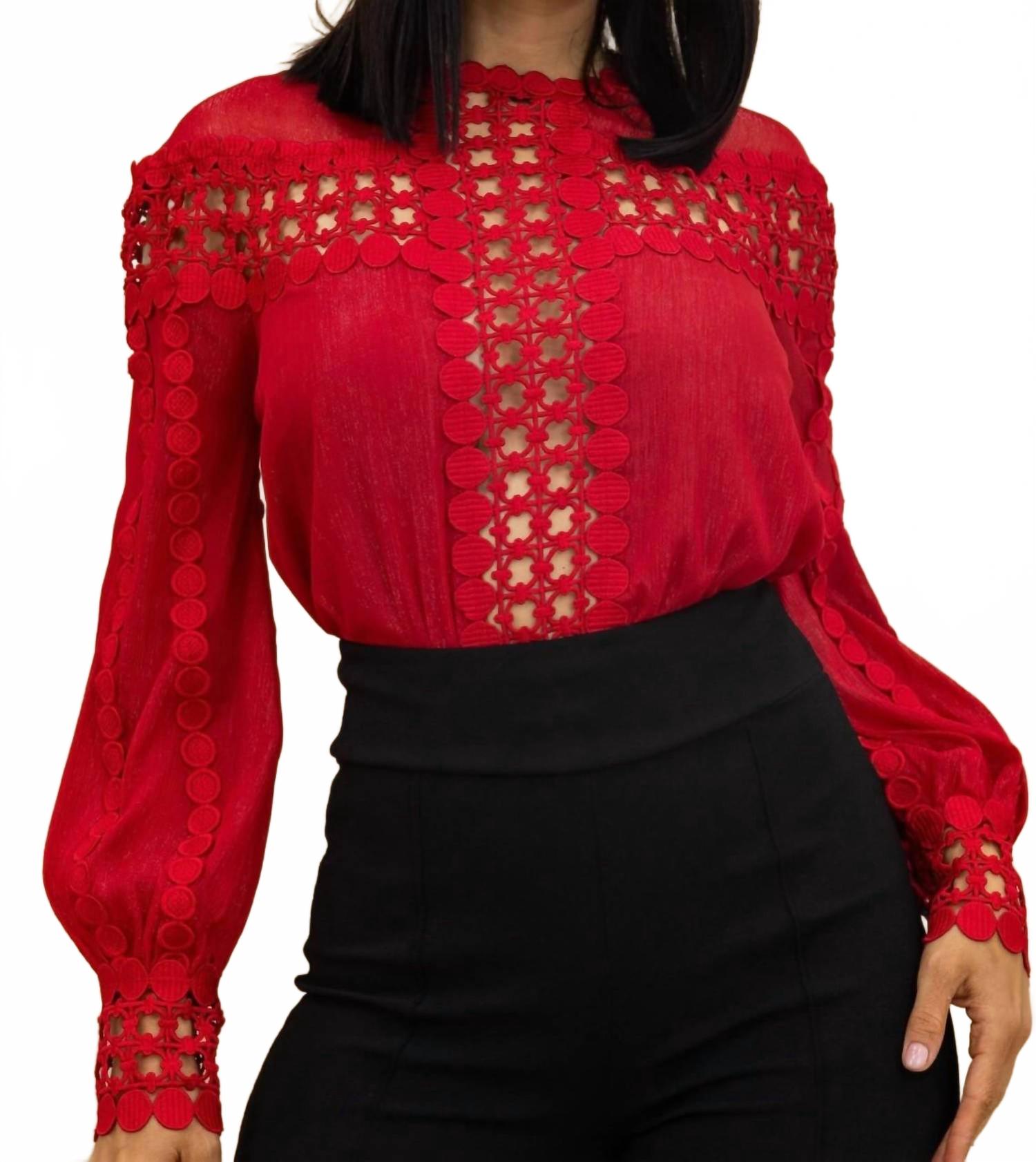 Боди Bree с ажурными вставками и кроп-топом в красном цвете Valentine
Боди Bree с ажурными вставками и кроп-топом в красном цвете Valentine