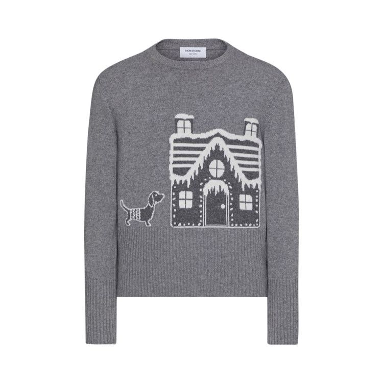 Пуловер Thom Browne Holiday Scenery Classic Crew Neck Pullover 'Light Grey'
Пуловер Thom Browne Holiday Scenery Classic Crew Neck Pullover 'Light Grey'