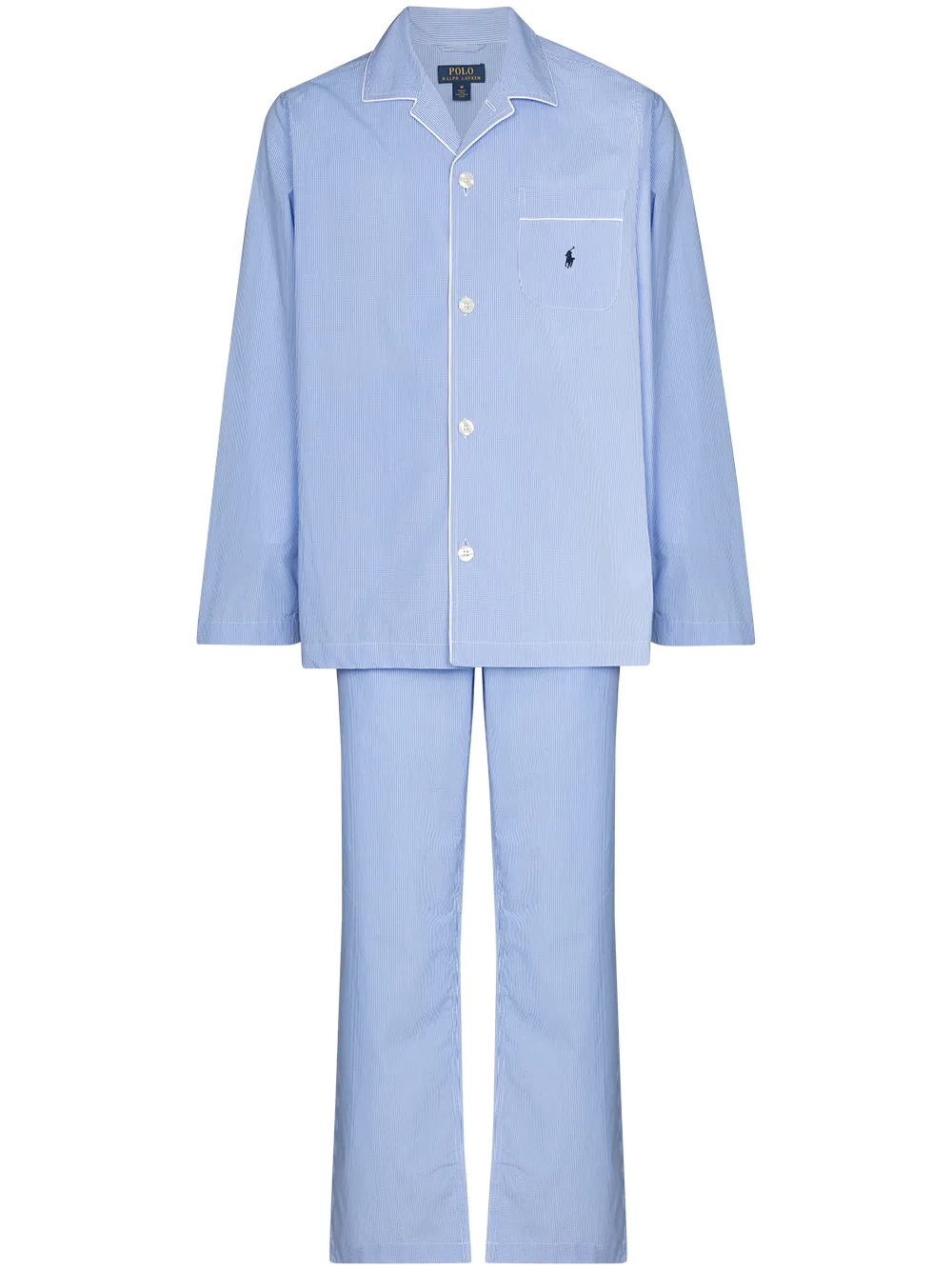 Пижама в клетку гингем POLO RALPH LAUREN, синий
Пижама в клетку гингем POLO RALPH LAUREN, синий