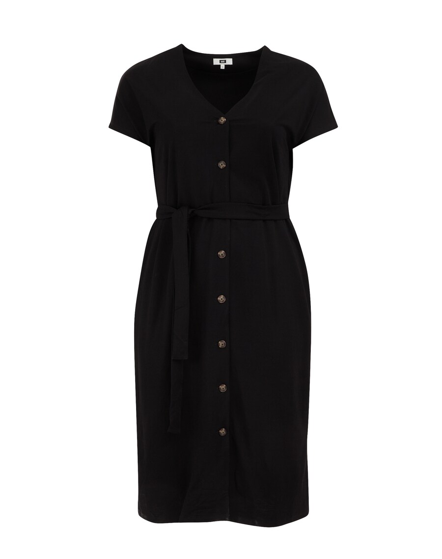 Платье-рубашка WE Fashion, черный
Платье-рубашка WE Fashion, черный