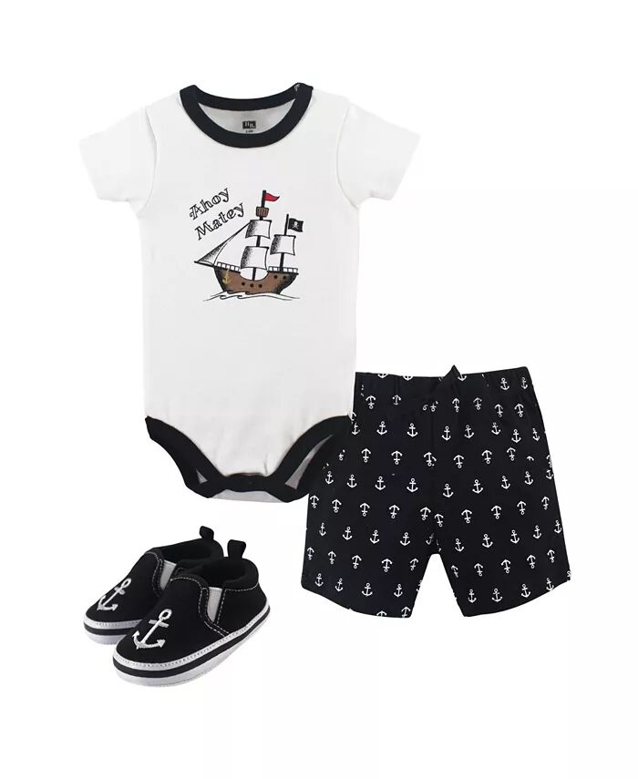 Боди для мальчиков Hudson Cotton, комплект из 3 предметов, шорты и обувь, цвет «лобстер» Hudson Baby, черный
Боди для мальчиков Hudson Cotton, комплект из 3 предметов, шорты и обувь, цвет «лобстер» Hudson Baby, черный