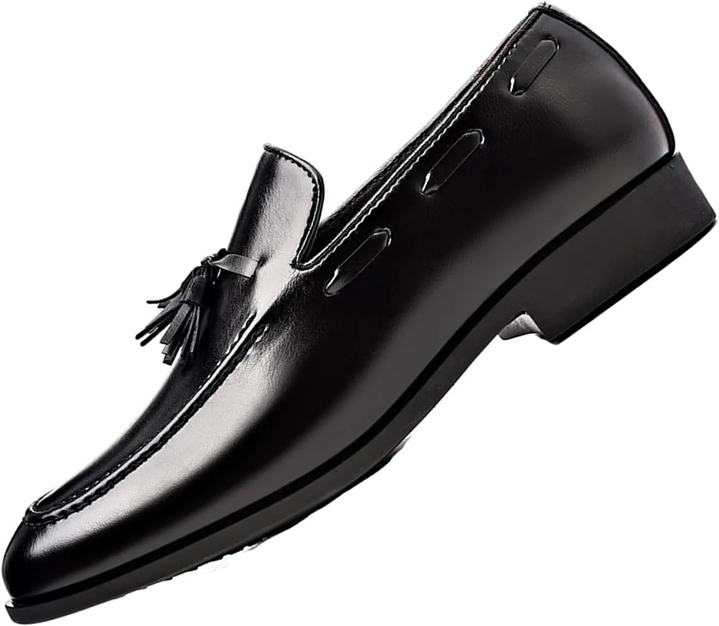 Мужские винтажные кожаные лоферы с кисточками, модные туфли с заостренным носком без шнурков для смокинга, повседневные деловые нескользящие рабочие туфли AMAZIDEAL, черный
Мужские винтажные кожаные лоферы с кисточками, модные туфли с заостренным носком без шнурков для смокинга, повседневные деловые нескользящие рабочие туфли AMAZIDEAL, черный