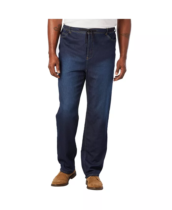 Брюки спортивные Big & Tall с пятью карманами, свободного кроя, в стиле деним KingSize, синий
Брюки спортивные Big & Tall с пятью карманами, свободного кроя, в стиле деним KingSize, синий