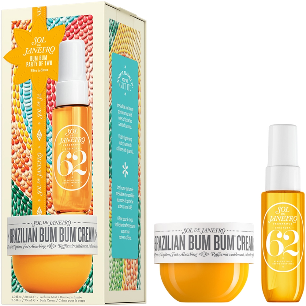 Подарочный набор для вечеринки на двоих "Бум-бум" для женщин Sol De Janeiro
Подарочный набор для вечеринки на двоих "Бум-бум" для женщин Sol De Janeiro
