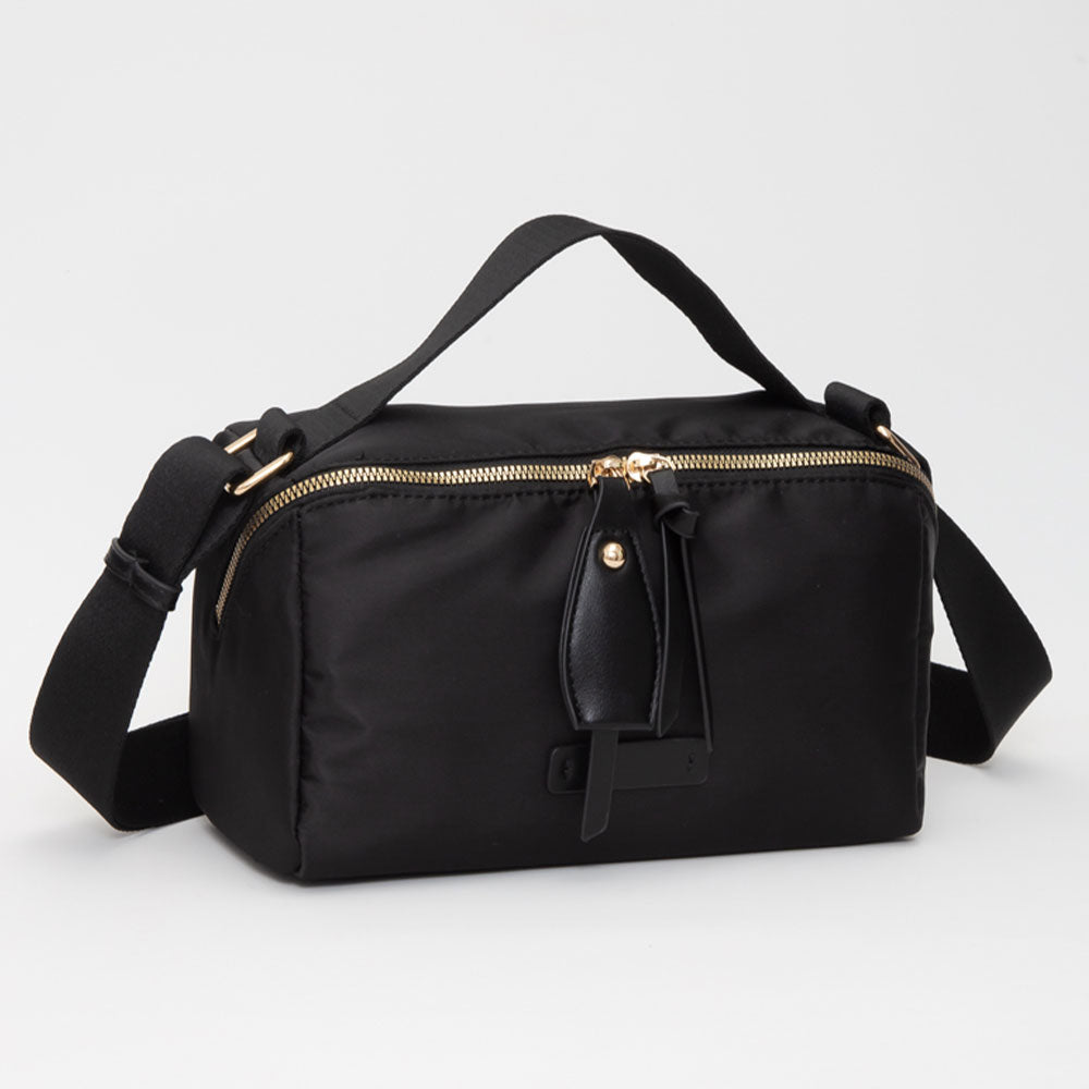 Компактная легкая повседневная сумка через плечо FASHNZFAB, черный
Компактная легкая повседневная сумка через плечо FASHNZFAB, черный